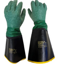 PVC-hanske med grov gripeflate, 40 cm